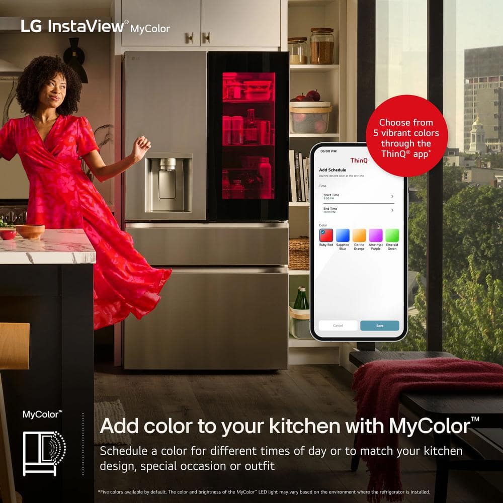LG 29 Cu. Ft. Stainless Steel Smart French Door Refrigerator with Ice Maker
