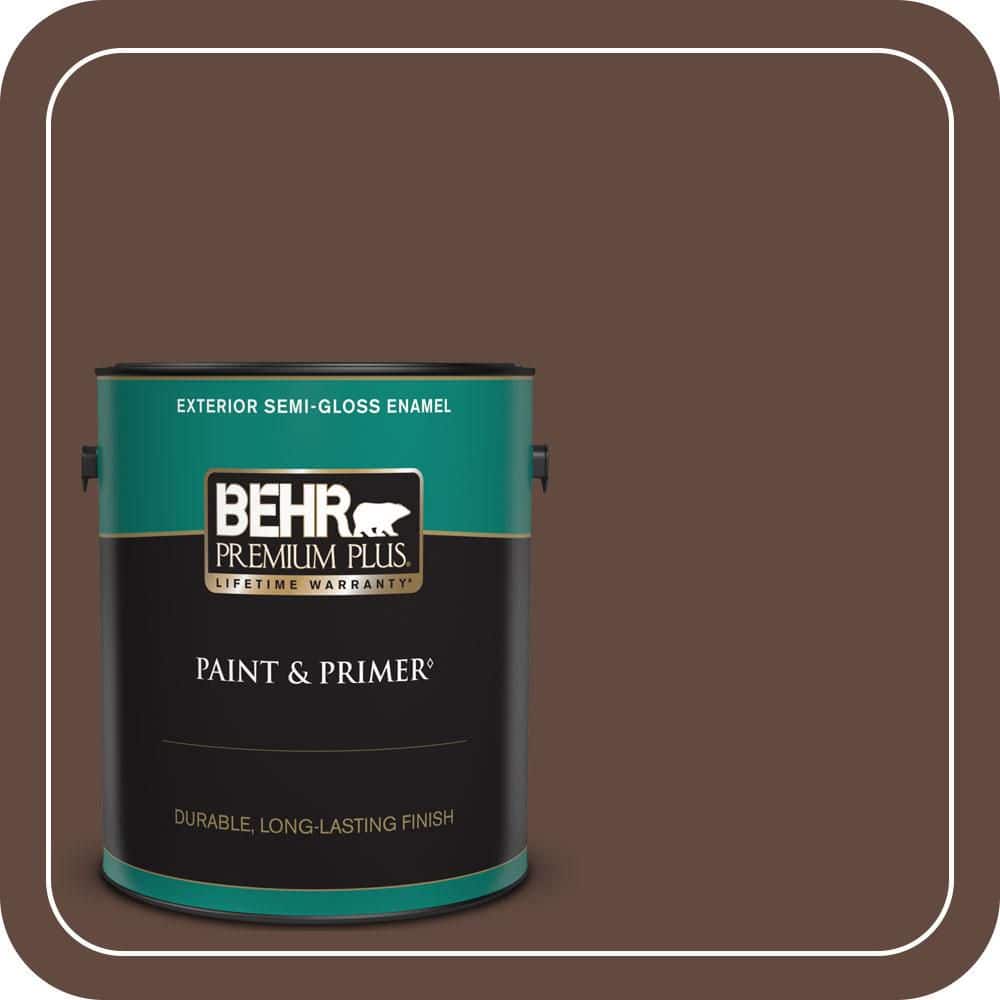 1 gal. #S-G-770 Wild Horse Semi-Gloss Enamel Exterior Paint & Primer price history on PriceWatchPro