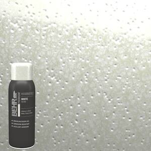 12 oz. #SP-305 White Hammered Gloss Interior/Exterior Spray Paint Aerosol