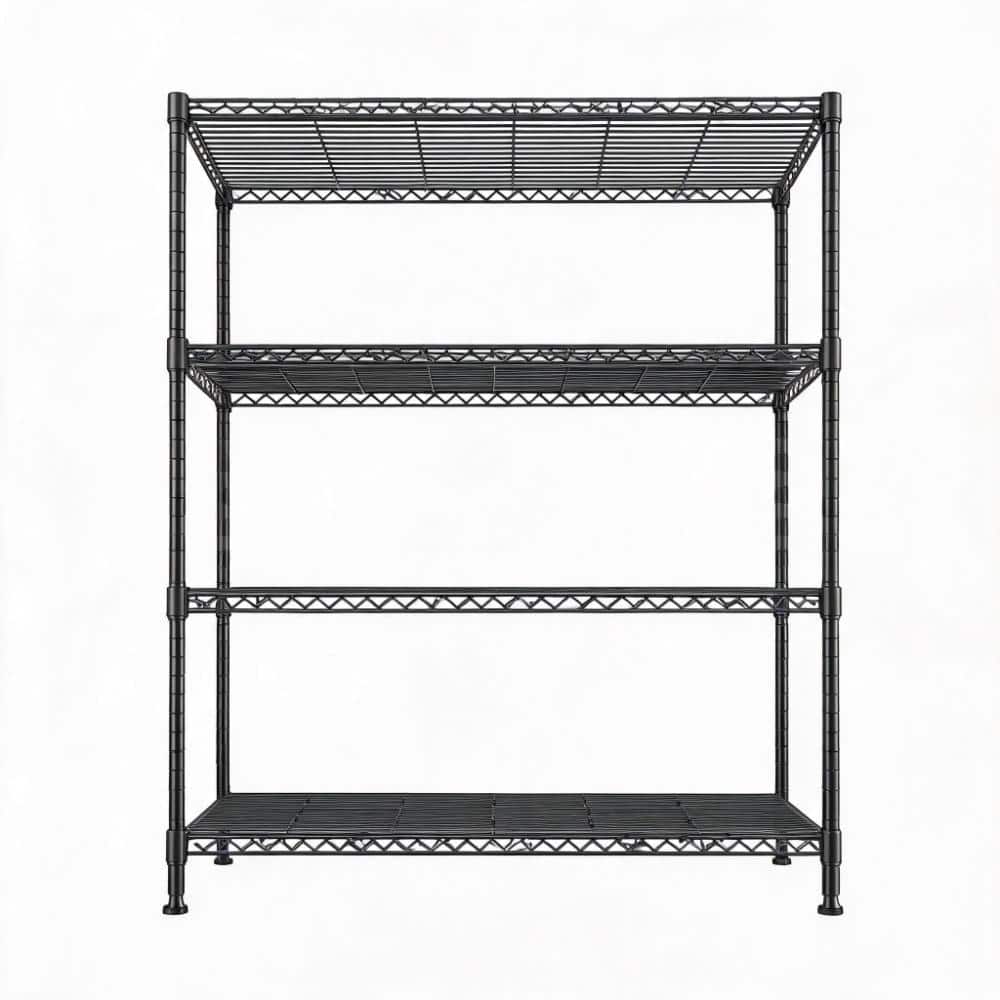 5-Tier Heavy Duty Adjustable Metal Wire Storage Shelving Rust-Resistant 120x45x160cm for Garage Basement Use price history on PriceWatchPro