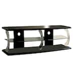 clear plastic tv stand