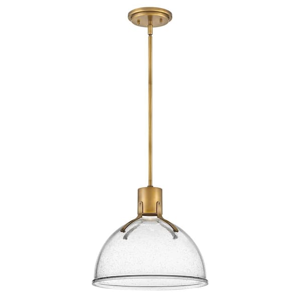 HINKLEY Argo 1-Light Heritage Brass Pendant Light