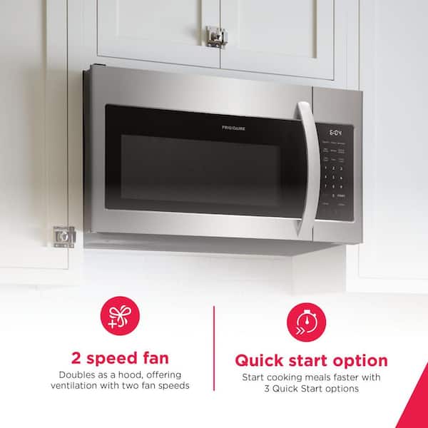 Frigidaire 1.8 Cu. Ft. Over-The-Range Microwave in Stainless Steel