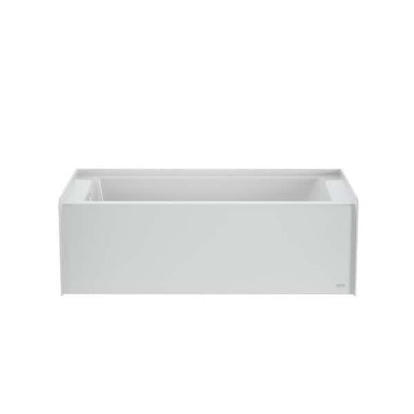 JACUZZI SIGNATURE 60 in. x 32 in. Soaking Bathtub with Left Drain in White