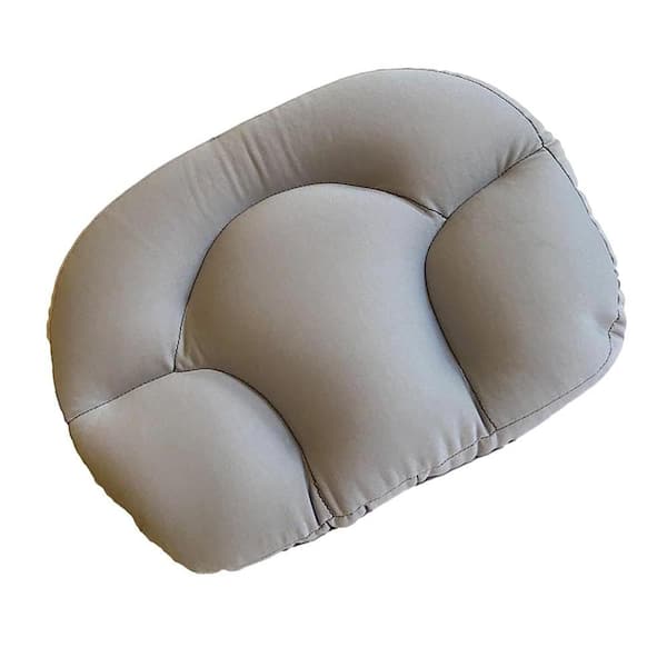 Afoxsos All-Round Cloud Standard Pillow with Ultra-Soft Memory Foam and Egg Groove Design for Neck and Shoulder Support, Gray