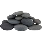 0.25 cu. ft. 20 lbs. 1 in. to 3 in. Grey Mexican Beach Pebble Landscape Rock