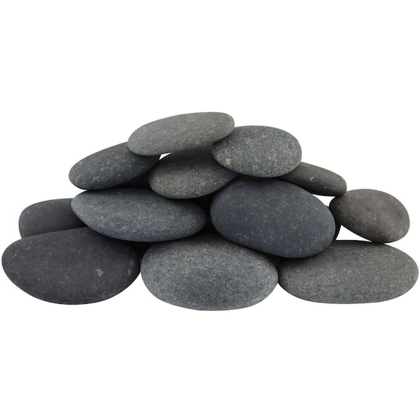 0.40 cu. ft. 1 in. to 3 in. Gray Mexican Beach Pebble (54 Bags/Pallet)