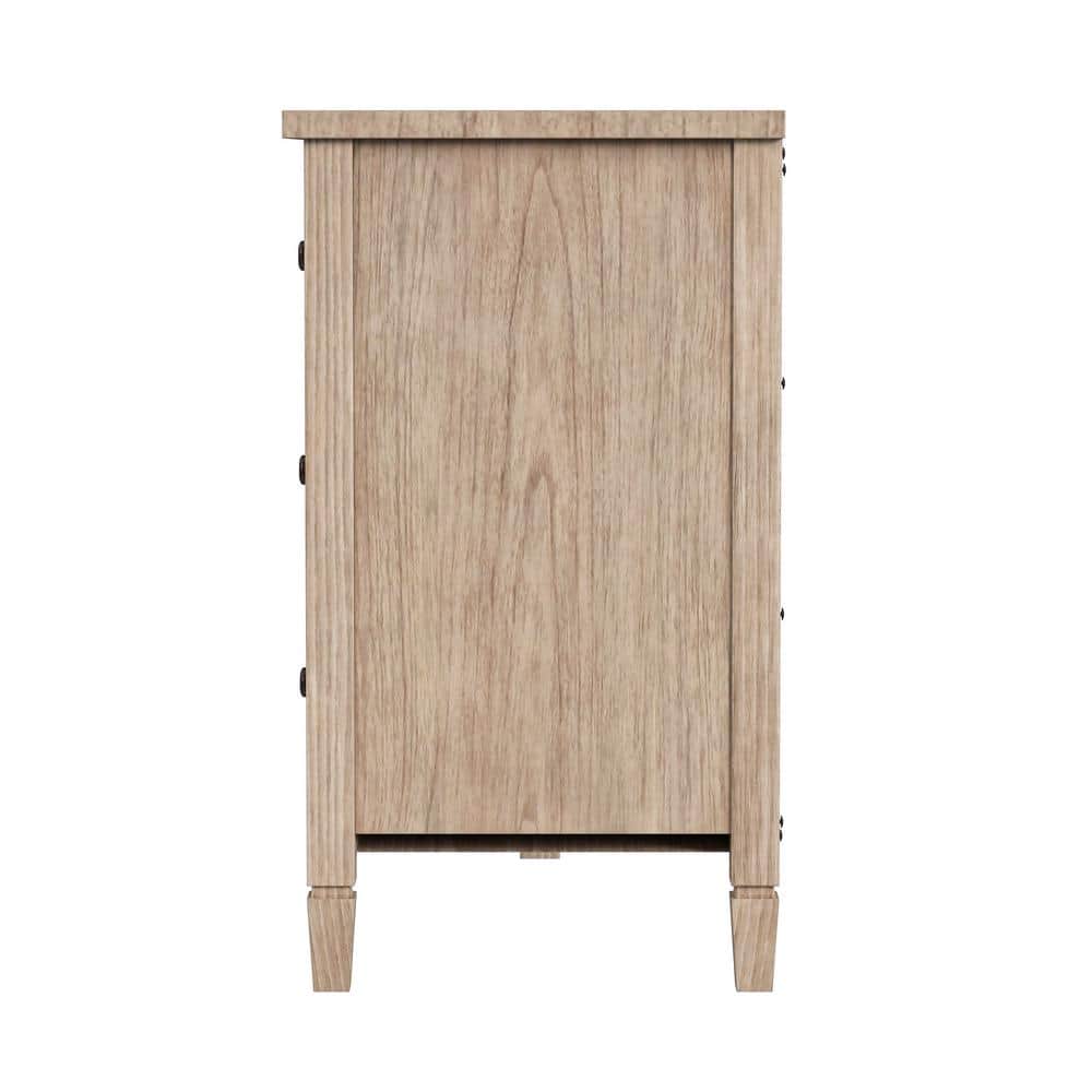 Flagstaff Natural Wood 8-Drawer Double Dresser