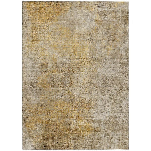 Addison Rugs Chantille ACN593 Beige 5 ft. x 7 ft. 6 in. Machine Washable Indoor/Outdoor Geometric Area Rug