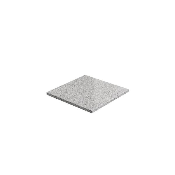 NewAge Products 2 ft. Solid Surface Countertop in White Pearl Granite