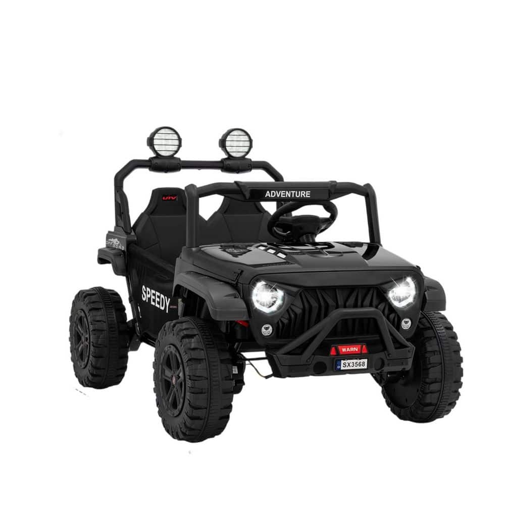 Black Kids UTV 24V Ride On Car with Remote Control Battery Powered Electric Vehicle Ride On Toy for Boys Girls price history on PriceWatchPro