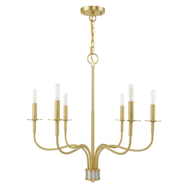 Livex Lighting Satin Brass Standard Decorative Chain - 56136-12