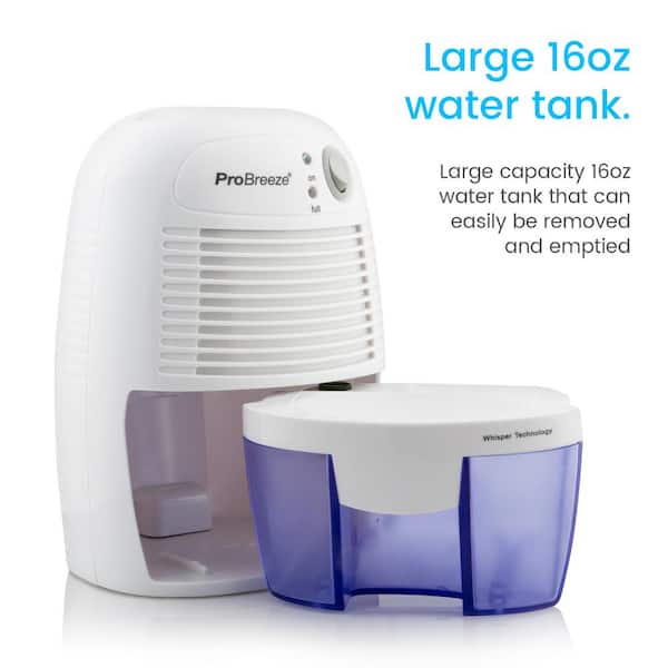 Pro Breeze 0.9-Pint Bucket Dehumidifier PB-03-US - The Home Depot