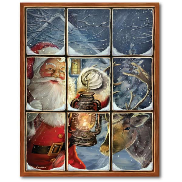 Courtside Market You Better Watch Out Gallery-Wrapped Canvas Wall Art 20 in. x 16 in.