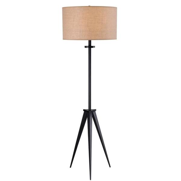 Unbranded Foster 58 in. Oil-Rubbed Bronze Floor Lamp