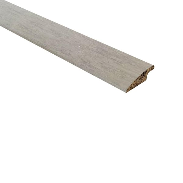 Strand Woven Bamboo Sterling 0.438 in. T x 1.50 in. W x 72 in. L Bamboo Reducer Molding