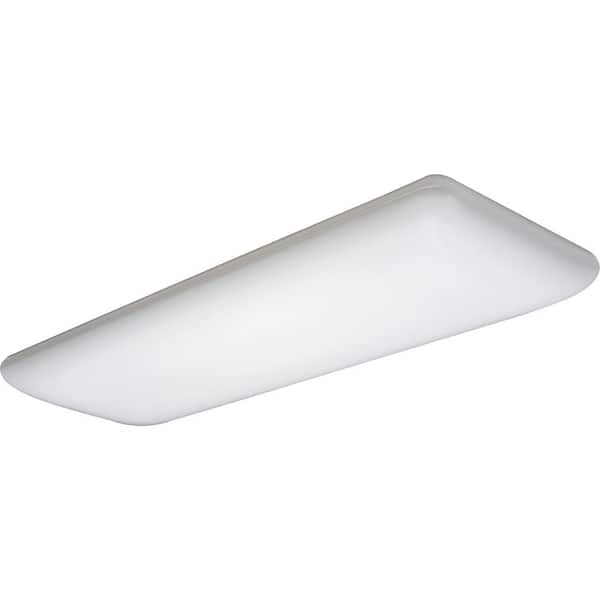Photo 1 of **PARTS ONLY! 4-Light White Fluorescent Ceiling Light