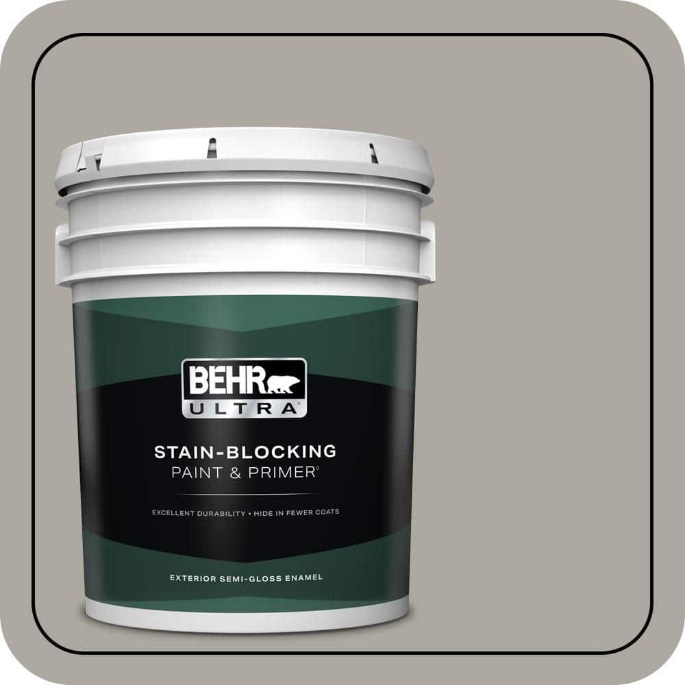 5 gal. #N360-3 Still Gray Semi-Gloss Enamel Exterior Paint & Primer price history on PriceWatchPro