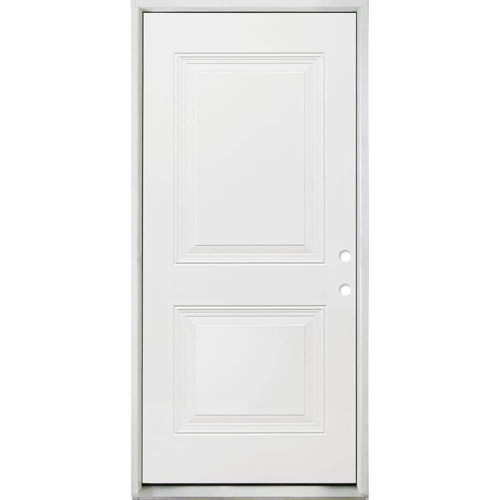Steves & Sons Legacy 32 in. x 80 in. 2 Panel Squaretop LeftHand