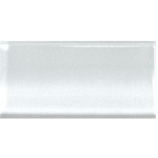 Daltile Clearbrook White Reserve 3 in. x 6 in. Glass Wall Tile (4 sq. ft. / case)