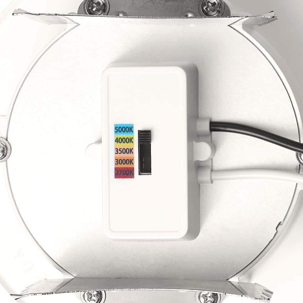 4-Inch White Ultra-Thin Dimmable LED Recessed Light