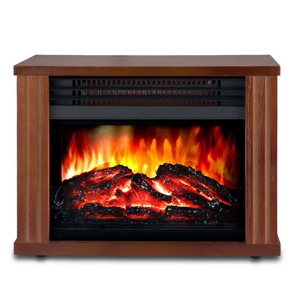 Lifeplus 14 in. Electric Fireplace with 3d Realistic Flame Effect and  Overheating Safety Protection HDYE0033 - The Home Depot