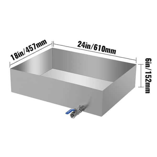 24x48x8 20 ga divided pan  Maple Syrup Evaporator Boiling Pan