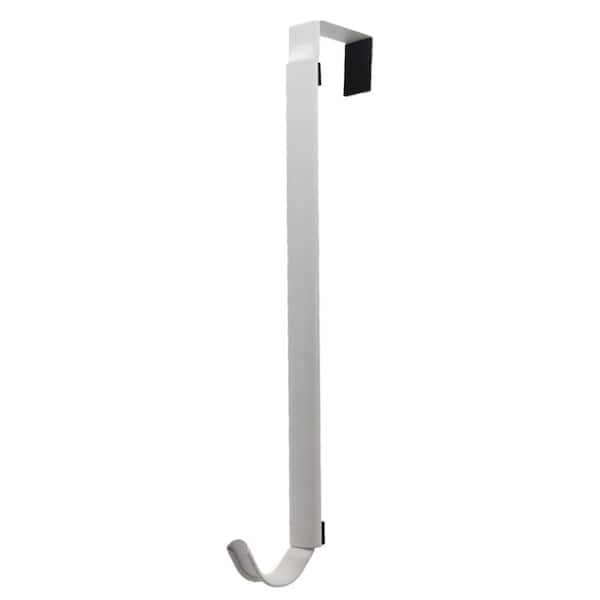 Adapt Premium 16 in. Matte White Metal Adjustable Wreath Hanger