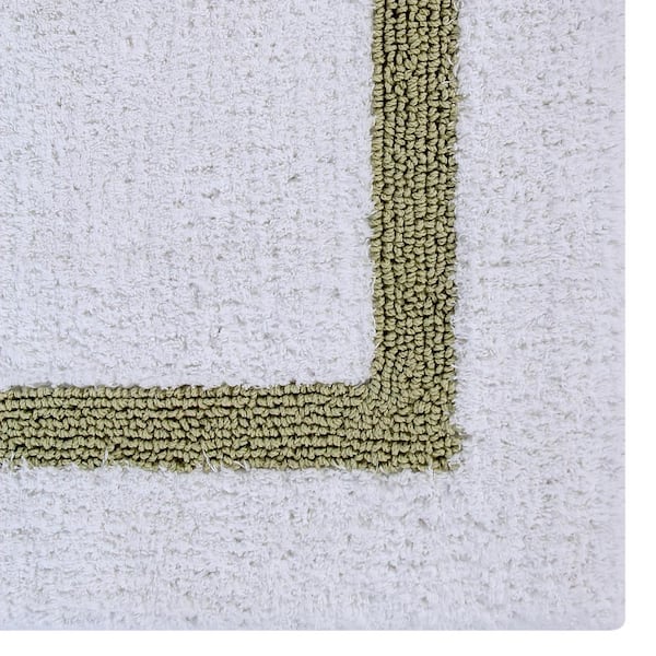 Better Trends Hotel Reversible Bath Rug, 100% Cotton, 24 X 40