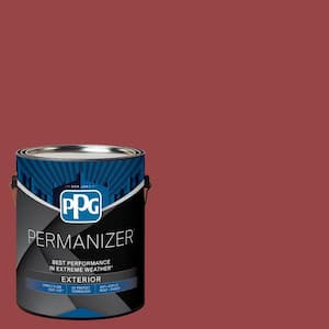 1 gal. PPG13-10 Candy Apple Flat Exterior Paint