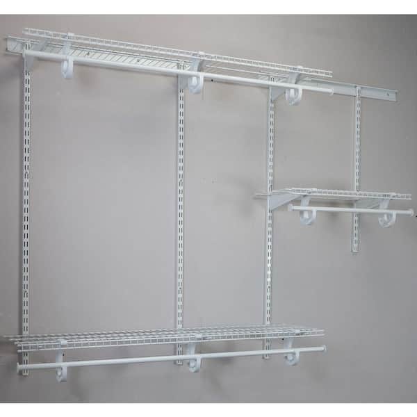 Everbilt 5'-8' Heavy Duty ADJUSTABLE CLOSET ORGANIZER KIT