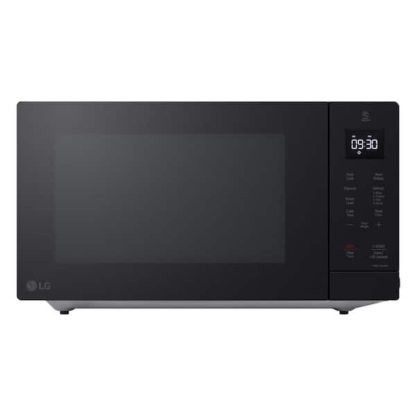 1.1 cu. ft. Electric Countertop Microwave in Black with EasyClean Interior