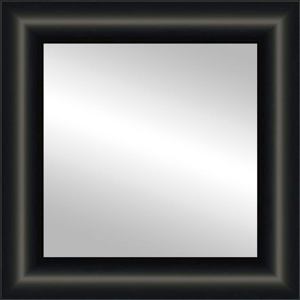 Timeless Frames 24x30 Jude Black Framed Mirror 55365 - The Home Depot