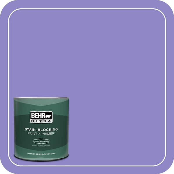 BEHR ULTRA 1 qt. #MQ4-29 Brocade Extra Durable Semi-Gloss Enamel Interior Paint & Primer
