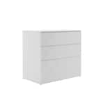 Nexera Atypik White Decorative Lateral File Cabinet with 3-Graphic ...