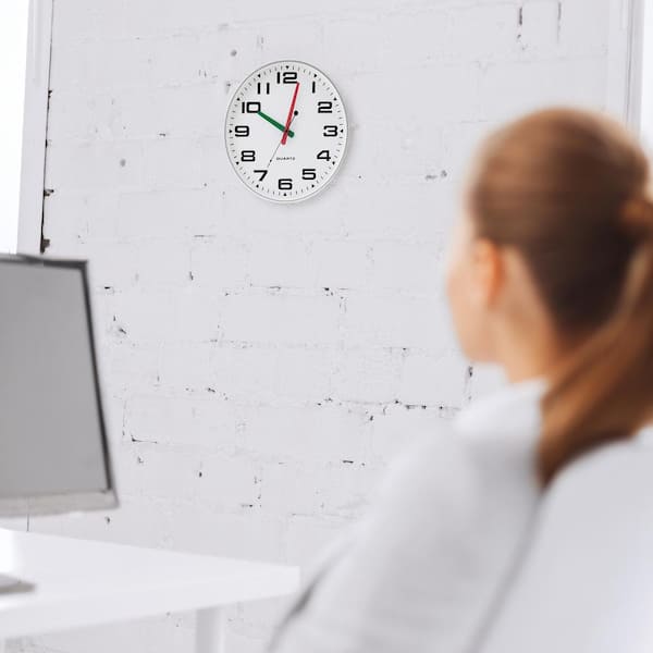 Victory Lighting LLC Tempus 13 in. Silver Silent Sweep Slim Wall
