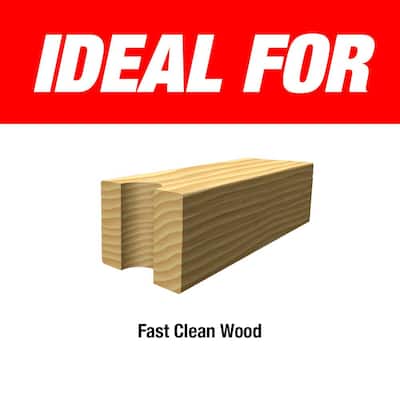 6 Wood Boring Space Bits Set of 2 Size 1-1/4 