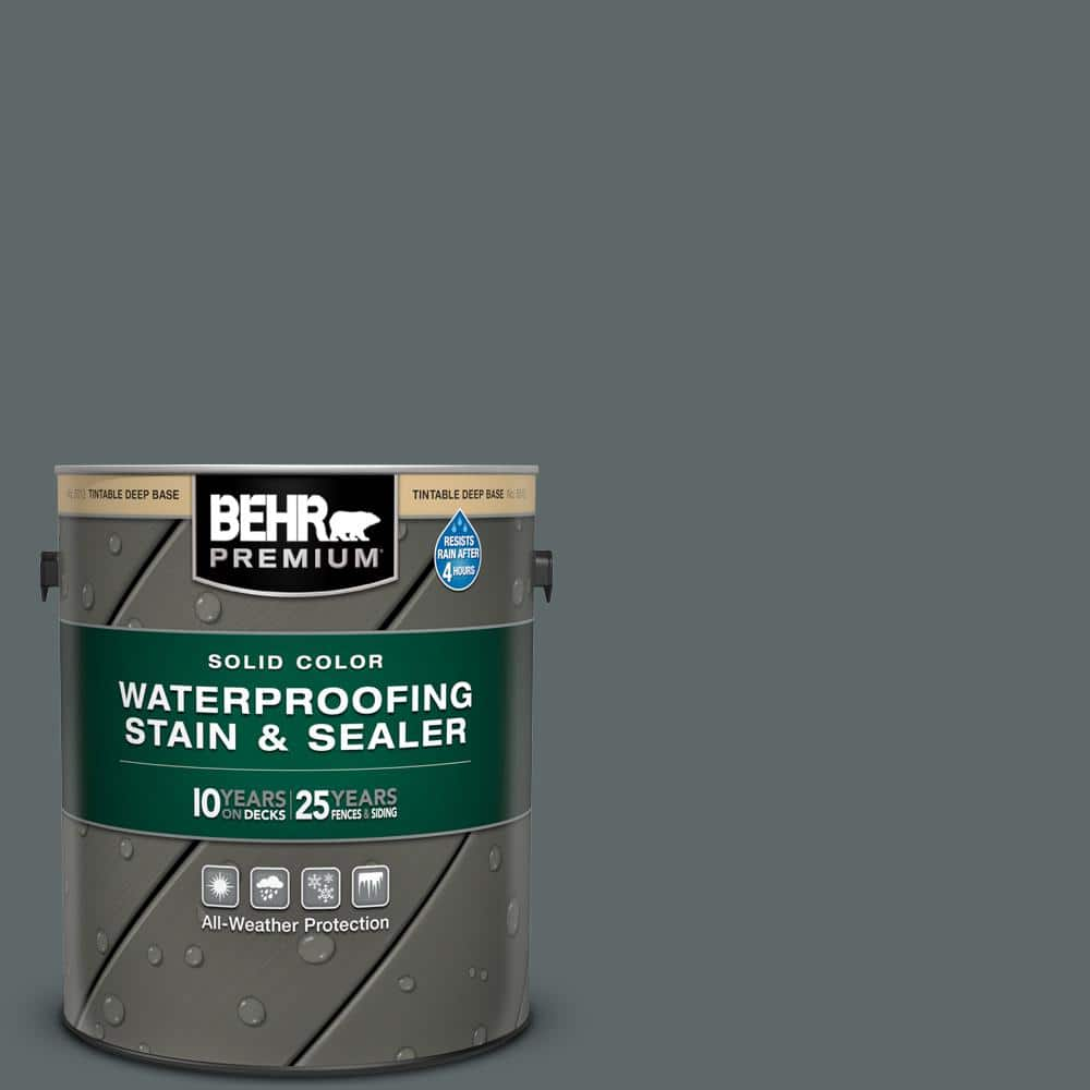 BEHR PREMIUM 1 Gal PPU25 20 Le Luxe Solid Color Waterproofing   Le Luxe Behr Premium Exterior Wood Stains 501301 64 1000 