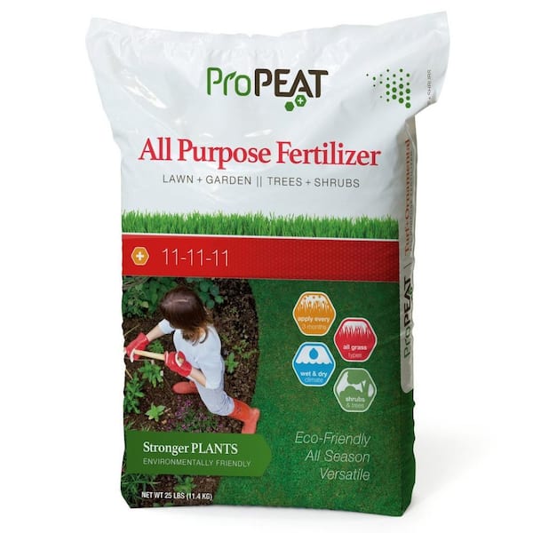 25 lbs. 5,445 sq. ft. All-purpose Dry Lawn Fertilizer (11-11-11)