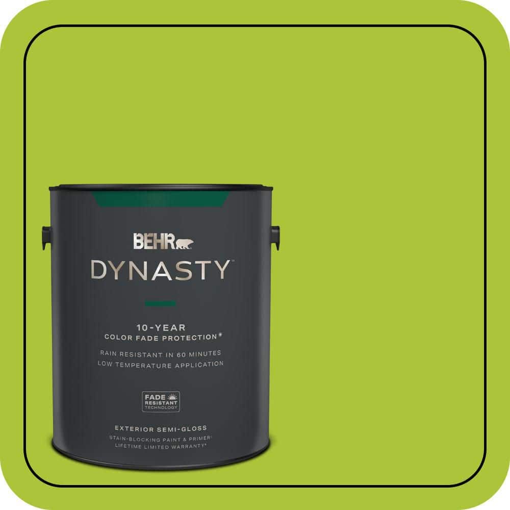 1 gal. #410B-6 Crisp Green Semi-Gloss Exterior Stain-Blocking Paint & Primer price history on PriceWatchPro