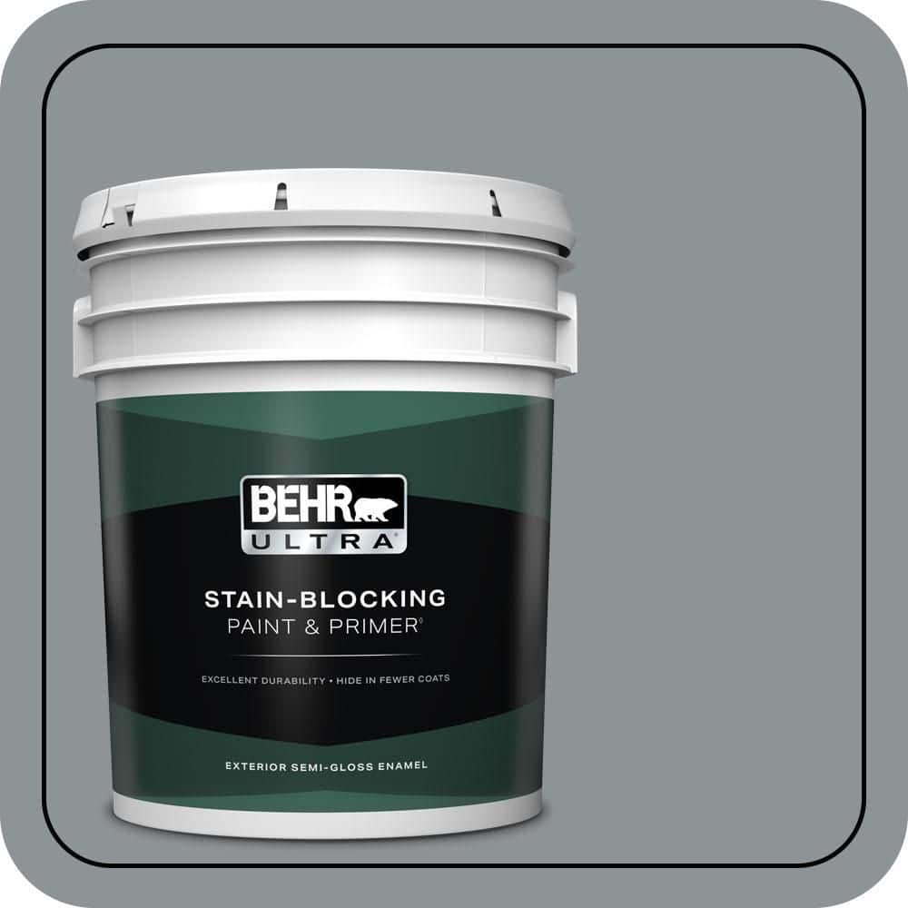 5 gal. #PPU26-05 Flint Gray Semi-Gloss Enamel Exterior Paint & Primer price history on PriceWatchPro