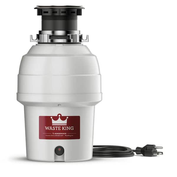 Waste King Legend Series 3/4 HP Continuous Feed Sound-Insulated Garbage Disposal