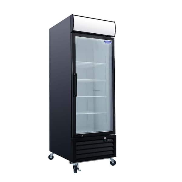 Unbranded 27 in. 19.2 cu.ft. Auto/ Cycle Defrost Commercial Upright Freezer in Stainless Steel, -8°F to -1°F