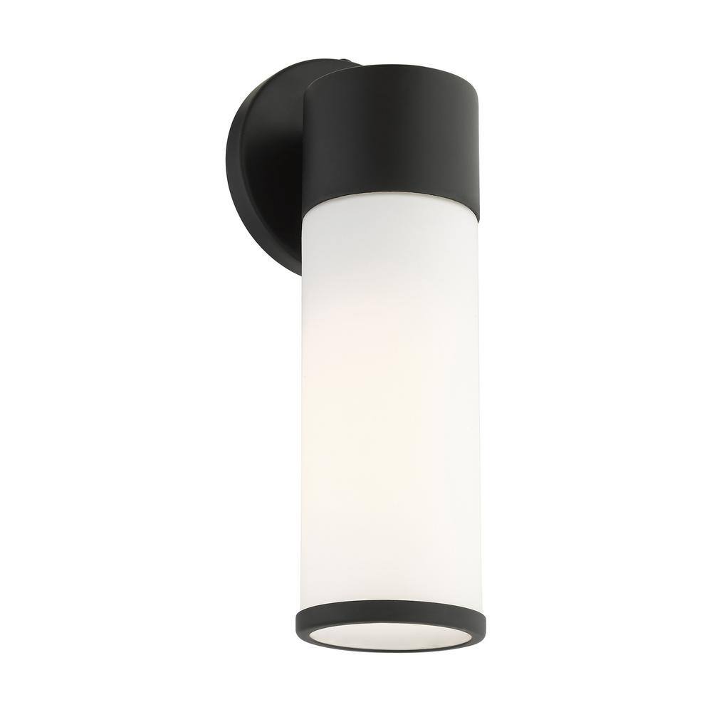 Lindale Black Steel Wall Mount Sconce Light