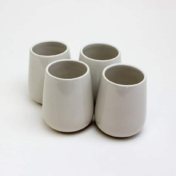 Carthage.Co La Marsa Cup Pearl (Set of 4)
