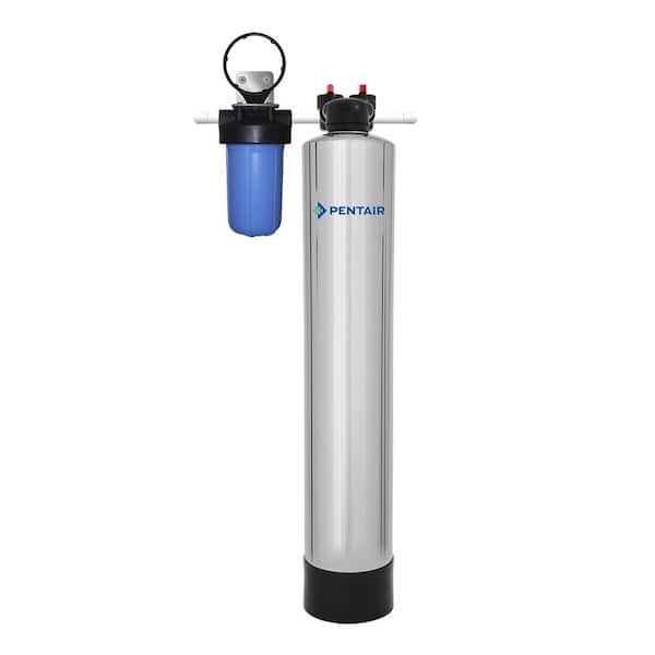 PENTAIR 10 GPM Whole House Carbon Water Filtration System in Premium Stainless Steel