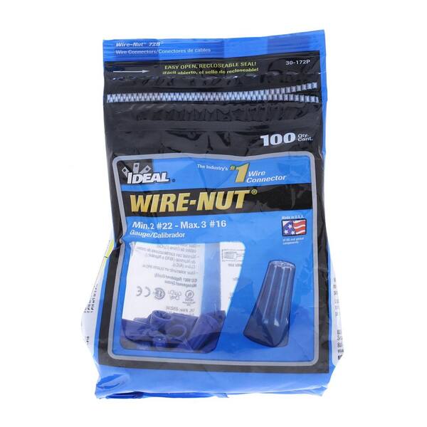 Pigtail Connectors Wire Crimp Caps MEDIUM 16-22 AWG Lot of 100 Free Shipping 