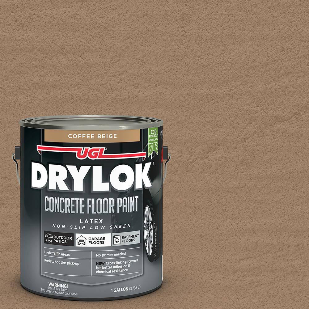 DRYLOK 1 Gal Coffee Beige Low Sheen Latex Interior Exterior Concrete 