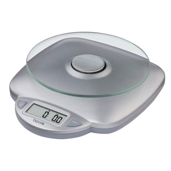 Taylor Digital Kitchen Scale in Silver