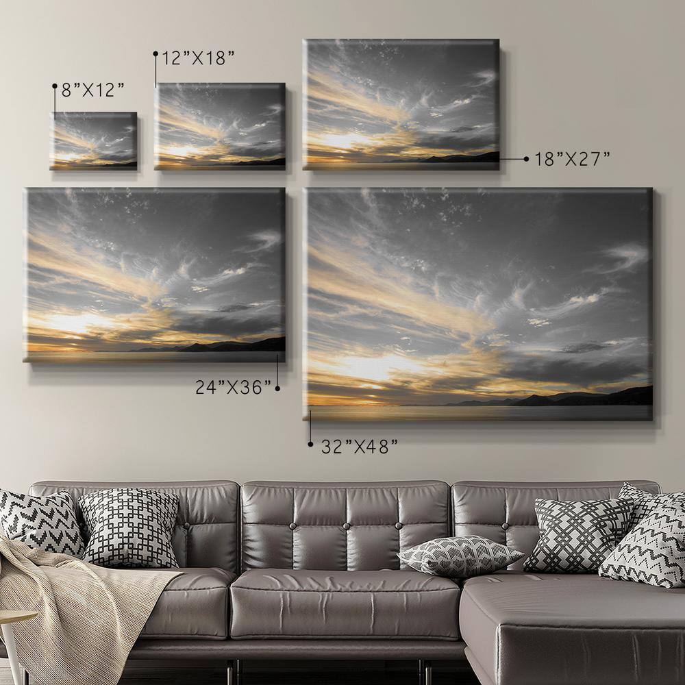 Sky Above 36" Scenic Landscape Canvas Wall Art
